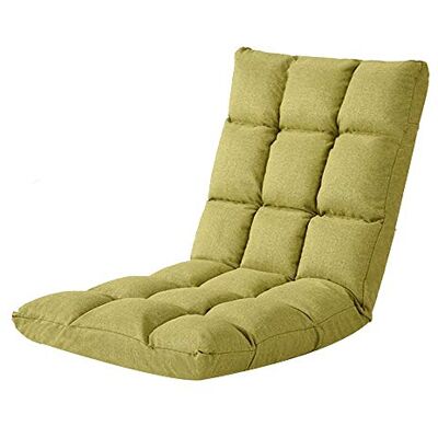 HHTTXXYY Chaise de sol portable, chaise de sol pliable amovible et lavable, 5 vitesses, dossier ergonomique, convient pour les quatre saisons (Colo HHTTXXYY Chaise de sol portable, chaise de sol pliable amovible et lavable, 5 vitesses, dossier ergonomique, convient pour les quatre saisons (Colo