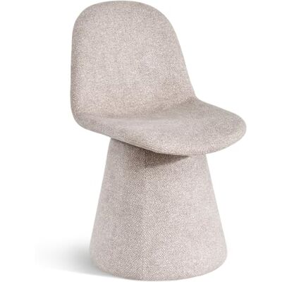 Duhome Chaise de salle à manger pivotante à 360° en tissu bouclé moderne et rembourrée pour cuisine, salon, chambre à coucher, couloir, beige Duhome Chaise de salle à manger pivotante à 360° en tissu bouclé moderne et rembourrée pour cuisine, salon, chambre à coucher, couloir, beige