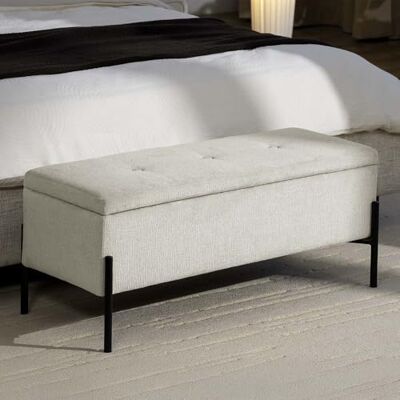 Milton Banc de Rangement Sintra Blanc Milton Banc de Rangement Sintra Blanc