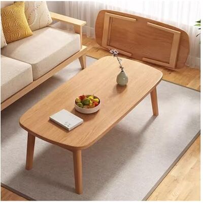 CAFIEDR Table basse pliable en bambou du milieu du siècle, table basse japonaise pour adultes, table de sol pliable pour s'asseoir sur le sol (style 2, 100 cm) CAFIEDR Table basse pliable en bambou du milieu du siècle, table basse japonaise pour adultes, table de sol pliable pour s'asseoir sur le sol (style 2, 100 cm)
