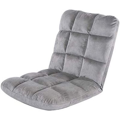 HHTTXXYY Chaise de sol portable, chaise de sol, chaise à dossier, chaise de sol pliable, tissu épais à poils courts, canapé paresseux, amovible et lavable, chaise de méditation à 5 vitesses (Couleur : HHTTXXYY Chaise de sol portable, chaise de sol, chaise à dossier, chaise de sol pliable, tissu épais à poils courts, canapé paresseux, amovible et lavable, chaise de méditation à 5 vitesses (Couleur :
