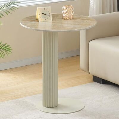 Milton Table d’Appoint Ø 55 cm Hedemora Travertin Milton Table d’Appoint Ø 55 cm Hedemora Travertin