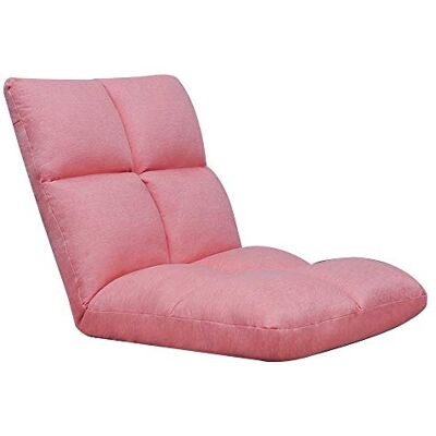 HHTTXXYY Chaise de sol portable, chaise de sol pliable, amovible et lavable, canapé paresseux réglable à plusieurs niveaux, chaise de sol pliante avec dossier pour baie vitrée (couleur HHTTXXYY Chaise de sol portable, chaise de sol pliable, amovible et lavable, canapé paresseux réglable à plusieurs niveaux, chaise de sol pliante avec dossier pour baie vitrée (couleur