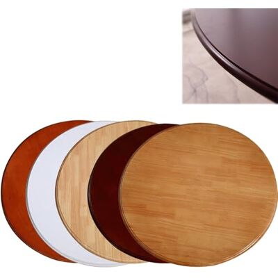 GY8PKVWKWQ Plateau tournant en bois de 60 cm Pour bureau DIY Plateau de table rond en panneau d'aggloméré Pour la maison et le bureau (couleur bois, 60 cm) GY8PKVWKWQ Plateau tournant en bois de 60 cm Pour bureau DIY Plateau de table rond en panneau d'aggloméré Pour la maison et le bureau (couleur bois, 60 cm)