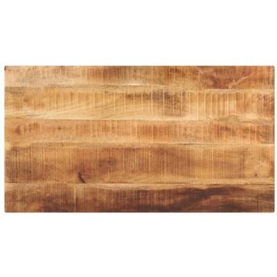 vidaXL Dessus de table rectangulaire bois massif de manguier brut vidaXL Dessus de table rectangulaire bois massif de manguier brut