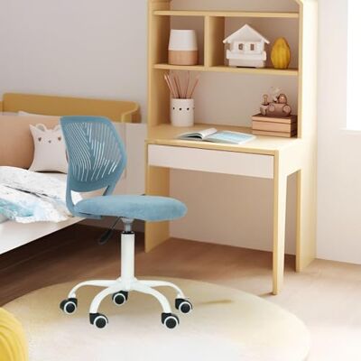 FurnitureR Chaise de bureau réglable en hauteur Ergonomique et colorée Avec dossier et accoudoirs 5 roues Pour enfants de 3 à 10 ans Charge maximale : 100 kg FurnitureR Chaise de bureau réglable en hauteur Ergonomique et colorée Avec dossier et accoudoirs 5 roues Pour enfants de 3 à 10 ans Charge maximale : 100 kg