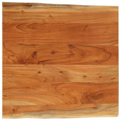 vidaXL Tafelblad vierkant natuurlijke rand 40x40x3,8 cm acaciahout vidaXL Tafelblad vierkant natuurlijke rand 40x40x3,8 cm acaciahout