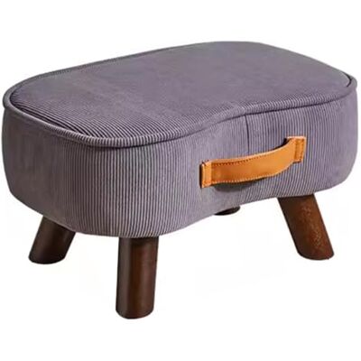 SdaryWare Repose-pieds moderne Petit canapé Banc à chaussures Tabouret de toilette pour adultes Repose-pieds pour la maison, le salon, la table basse Tabouret pour entrée et appartement (gris B taille SdaryWare Repose-pieds moderne Petit canapé Banc à chaussures Tabouret de toilette pour adultes Repose-pieds pour la maison, le salon, la table basse Tabouret pour entrée et appartement (gris B taille