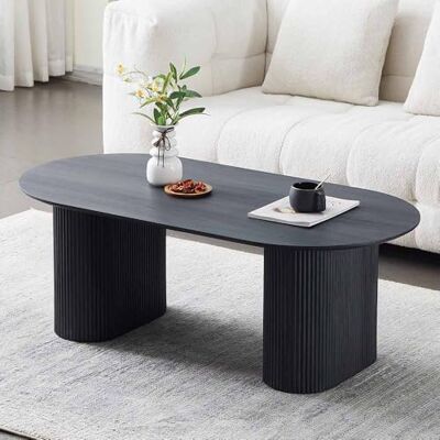 Milton Table Basse Calais Noir Milton Table Basse Calais Noir