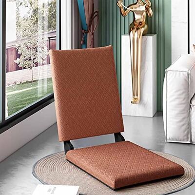 HHTTXXYY Tatami Chaise de sol portable avec support de dossier – Sièges rembourrés en éponge pliable multi-angles pour jeux, méditation, salle de classe et salon HHTTXXYY Tatami Chaise de sol portable avec support de dossier – Sièges rembourrés en éponge pliable multi-angles pour jeux, méditation, salle de classe et salon