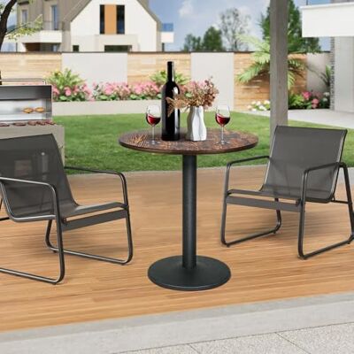 LANTUS Table de Bar Ronde de bistrot de Bar d'appoint Table de Bistro Café Bar Salle à Manger Dîner Repas Restaurant Maison Intérieur -70 * 70 * 72cm (C) LANTUS Table de Bar Ronde de bistrot de Bar d'appoint Table de Bistro Café Bar Salle à Manger Dîner Repas Restaurant Maison Intérieur -70 * 70 * 72cm (C)
