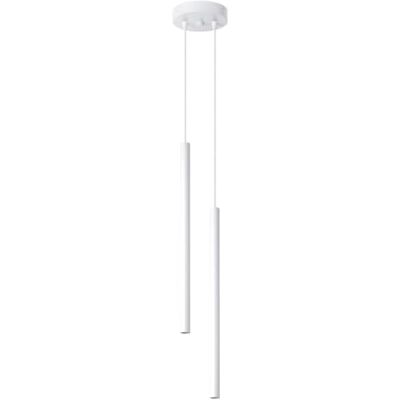 SOLLUX lighting Suspension luminaire suspension plafonnier acier 2 ampoules 15 x 15 x 114 cm Pastelo SOLLUX lighting Suspension luminaire suspension plafonnier acier 2 ampoules 15 x 15 x 114 cm Pastelo