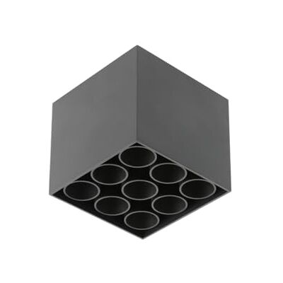 GTV Plafonnier LED ARTEMIDA 20 W 1920 lm 4000 K IP20 38° Aluminium noir carré moderne Éclairage intérieur GTV Plafonnier LED ARTEMIDA 20 W 1920 lm 4000 K IP20 38° Aluminium noir carré moderne Éclairage intérieur