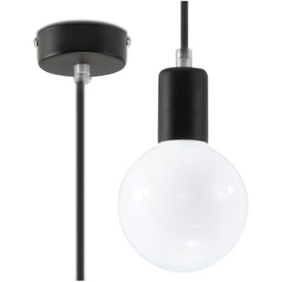 SOLLUX lighting EDISON Suspension Noir SOLLUX lighting EDISON Suspension Noir