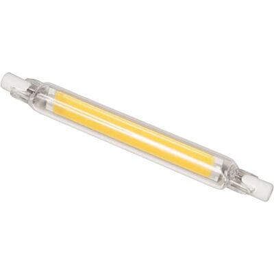 McShine Lampe torche LED R7s 78 mm 4 W remplace 60 W 450 lm Blanc chaud 2900 K Angle d'éclairage 360° Barre LED pour projecteurs et appliques murales Intérieur McShine Lampe torche LED R7s 78 mm 4 W remplace 60 W 450 lm Blanc chaud 2900 K Angle d'éclairage 360° Barre LED pour projecteurs et appliques murales Intérieur