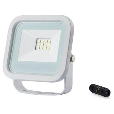 Zarivy Projecteur LED 10 W de 800 lumens et 6 400 K de lumière froide, compact dans des dimensions de 9,2 x 2,7 x 8,1 cm. Design élégant en blanc, idéal pour éclairer n'importe quel espace. Zarivy Projecteur LED 10 W de 800 lumens et 6 400 K de lumière froide, compact dans des dimensions de 9,2 x 2,7 x 8,1 cm. Design élégant en blanc, idéal pour éclairer n'importe quel espace.