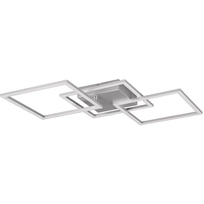 Reality Plafonnier LED Trail R64493187, couleur métal titane, LED 31 Watt incluse Reality Plafonnier LED Trail R64493187, couleur métal titane, LED 31 Watt incluse