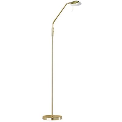 Fischer & Honsel Lampadaire Pool TW 40076 1 x LED 5 W Couleur laiton mat 3 niveaux CCT à intensité variable en continu 23 x 23 x 160 cm (L x l x h) 530 lm 2700 K/3350 K/4000 K Fischer & Honsel Lampadaire Pool TW 40076 1 x LED 5 W Couleur laiton mat 3 niveaux CCT à intensité variable en continu 23 x 23 x 160 cm (L x l x h) 530 lm 2700 K/3350 K/4000 K