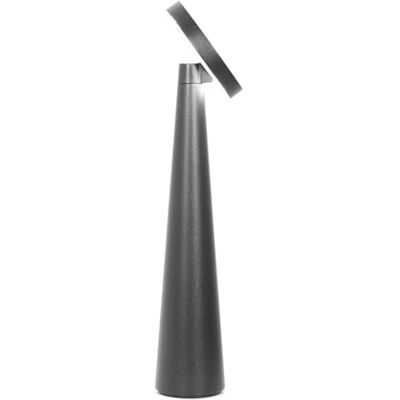 Zafferano , Lampe Angelina, Lampe de Table Rechargeable et Sans Fil avec Contrôle Tactile et Tête Pivotante, Adaptée pour Intérieurs, Dimmer, 2200-3000 K, Hauteur 26 cm, Couleur Noir Zafferano , Lampe Angelina, Lampe de Table Rechargeable et Sans Fil avec Contrôle Tactile et Tête Pivotante, Adaptée pour Intérieurs, Dimmer, 2200-3000 K, Hauteur 26 cm, Couleur Noir