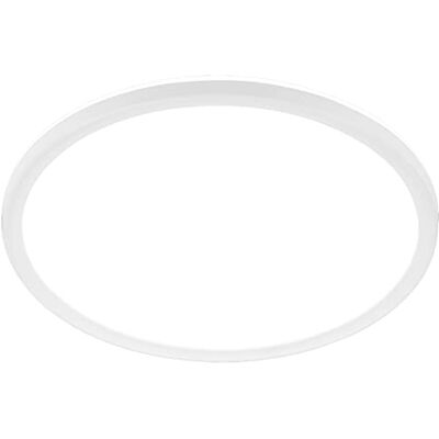 Briloner Panneau LED, plafonnier ultra plat 28 mm, plafonnier LED avec effet rétroéclairage, 18 W, 2400 lumens, 4000 K, blanc, rond, Ø 29,3 cm Briloner Panneau LED, plafonnier ultra plat 28 mm, plafonnier LED avec effet rétroéclairage, 18 W, 2400 lumens, 4000 K, blanc, rond, Ø 29,3 cm