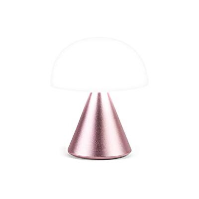 Lexon MINA Mini Lampe Champignon sans fil rechargeable, lampe LED à poser ou de chevet, à variateur d'intensité, jusqu'à 12h d'autonomie Rose Lexon MINA Mini Lampe Champignon sans fil rechargeable, lampe LED à poser ou de chevet, à variateur d'intensité, jusqu'à 12h d'autonomie Rose