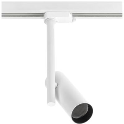 GTV Spot sur Rail Monophasé GROSSO, Tête Orientable avec Douille GU10, Max 20W, 220-240V, Luminaire d'Accentuation en Aluminium pour Plafond, Design Moderne Blanc GTV Spot sur Rail Monophasé GROSSO, Tête Orientable avec Douille GU10, Max 20W, 220-240V, Luminaire d'Accentuation en Aluminium pour Plafond, Design Moderne Blanc