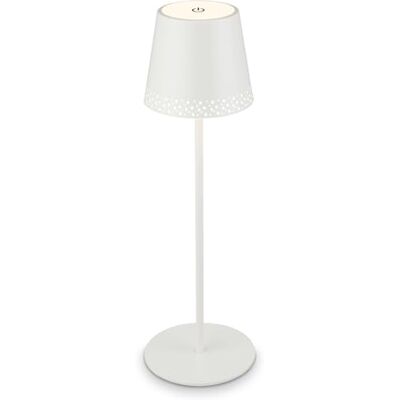 Briloner Lampe de table LED rechargeable 2 en 1, gradation progressive, tactile, lumière mobile, Lampe de table LED d'extérieur, Lampe de table LED sans fil, blanc Briloner Lampe de table LED rechargeable 2 en 1, gradation progressive, tactile, lumière mobile, Lampe de table LED d'extérieur, Lampe de table LED sans fil, blanc
