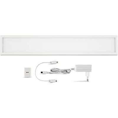REV Panneau LED encastrable plat 6 mm Longueur 60 cm 9,5 W Intensité variable 700 lm Blanc REV Panneau LED encastrable plat 6 mm Longueur 60 cm 9,5 W Intensité variable 700 lm Blanc