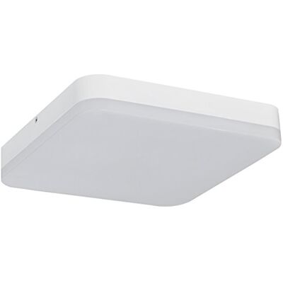 MÜLLER LICHT Müller-Licht 20500084 Applique murale et plafonnier carrée 28 x 28 cm 24 W 3000 K en plastique W blanc chaud sans capteur MÜLLER LICHT Müller-Licht 20500084 Applique murale et plafonnier carrée 28 x 28 cm 24 W 3000 K en plastique W blanc chaud sans capteur