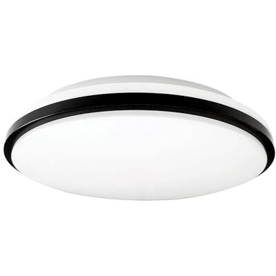 MÜLLER LICHT Müller-Licht Taro Plafonnier LED Ø40 panneau rond 24 W Blanc chaud 3000 K à blanc lumière du jour 6000 K 2500 lm Mode veilleuse, fonction minuteur, télécommande incluse MÜLLER LICHT Müller-Licht Taro Plafonnier LED Ø40 panneau rond 24 W Blanc chaud 3000 K à blanc lumière du jour 6000 K 2500 lm Mode veilleuse, fonction minuteur, télécommande incluse