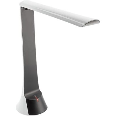 GTV Lampe de table LED FLOWER 4W 240lm 4000K noir et blanc avec batterie 1800mAh rechargeable par USB, variateur tactile Soft Start, lampe de bureau IP20 pour le bureau, la maison, la lecture GTV Lampe de table LED FLOWER 4W 240lm 4000K noir et blanc avec batterie 1800mAh rechargeable par USB, variateur tactile Soft Start, lampe de bureau IP20 pour le bureau, la maison, la lecture