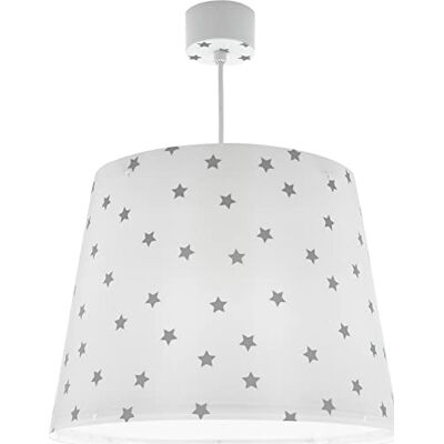 Dalber Lampe de plafond suspendue Star Light Etoiles blanches 82212B, E27 Dalber Lampe de plafond suspendue Star Light Etoiles blanches 82212B, E27
