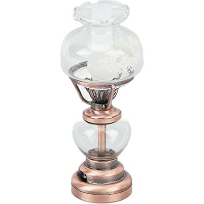 gernie Lampe Chandelier pour Maison de Poupée, Lampe de Table à L'échelle 1:12, Chandelier Miniature Décoratif Vintage, Candélabre à Piles pour Maison de Poupée, éclairage Miniature LED gernie Lampe Chandelier pour Maison de Poupée, Lampe de Table à L'échelle 1:12, Chandelier Miniature Décoratif Vintage, Candélabre à Piles pour Maison de Poupée, éclairage Miniature LED