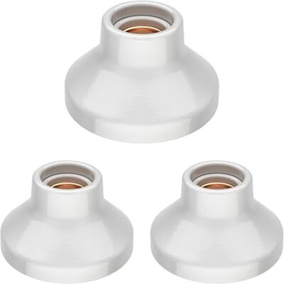 ledscom.de 3 plafonniers/douilles ELEKTRA, porcelaine, blanc brillant, 1x E27 max. 300 W ledscom.de 3 plafonniers/douilles ELEKTRA, porcelaine, blanc brillant, 1x E27 max. 300 W