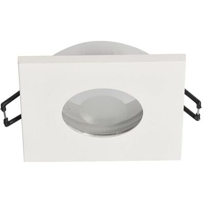 EDO Encastrable Salle de Bain OPIL SQ Spot de Plafond Encastrable Cadre de Montage Blanc Carré Projecteurs Spot GU10 Lampe de plafond Plafonnier Encastré pour Cuisine Salon Bain EDO Encastrable Salle de Bain OPIL SQ Spot de Plafond Encastrable Cadre de Montage Blanc Carré Projecteurs Spot GU10 Lampe de plafond Plafonnier Encastré pour Cuisine Salon Bain