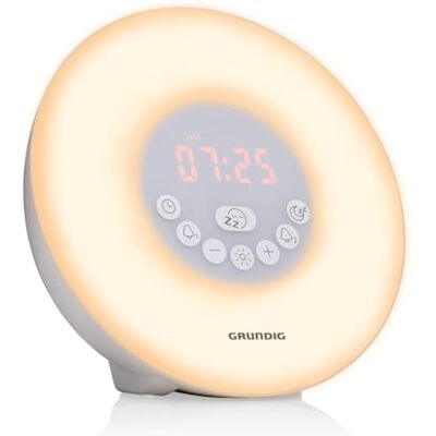 Lumière de Réveil Grundig avec Haut-parleur Bluetooth et Radio - Lumière de Réveil Lumière de Réveil Grundig avec Haut-parleur Bluetooth et Radio - Lumière de Réveil