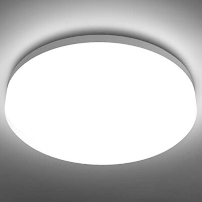 Lepro Plafonnier LED 15W, Luminaire Plafonnier Étanche IP54 Blanc Froid 5000K 1500LM, Angle de Faisceau 120 °, Plafonnier LED Idéal pour Salle de Bain, Balcon, Couloir, Cuisine, Salon(Φ22) Lepro Plafonnier LED 15W, Luminaire Plafonnier Étanche IP54 Blanc Froid 5000K 1500LM, Angle de Faisceau 120 °, Plafonnier LED Idéal pour Salle de Bain, Balcon, Couloir, Cuisine, Salon(Φ22)