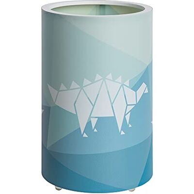elobra Lampe pour chambre d'enfant Dino Dinopoly Lampe de table LED Lampe de table Lampe de bureau Lampe de chevet Lampe d'ambiance pour chambre d'enfant et chambre de bébé Bleu 139875 elobra Lampe pour chambre d'enfant Dino Dinopoly Lampe de table LED Lampe de table Lampe de bureau Lampe de chevet Lampe d'ambiance pour chambre d'enfant et chambre de bébé Bleu 139875