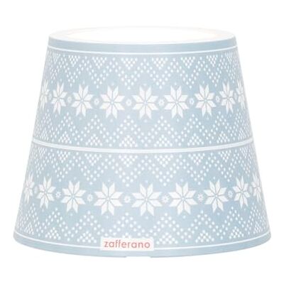 Zafferano , Poldina Cover Edition Spéciale Noël, Coque en Métal pour Lampe de Table, Compatible avec les Lampes Poldina, Crée en Italie, Ø11.4 x 8.9 cm, Couleur Azure Flocons de neige Zafferano , Poldina Cover Edition Spéciale Noël, Coque en Métal pour Lampe de Table, Compatible avec les Lampes Poldina, Crée en Italie, Ø11.4 x 8.9 cm, Couleur Azure Flocons de neige