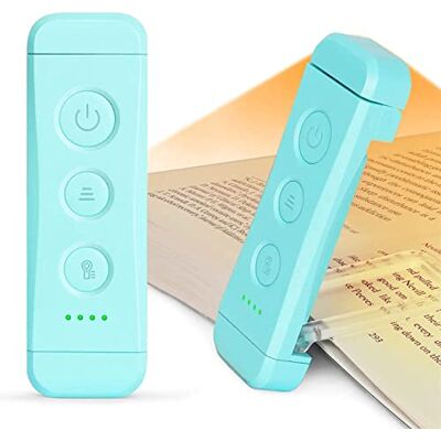 Glocusent Lampe de Lecture Rechargeable, Lampe pour Lire Dans le Lit, 3 Couleurs Chaudes X 5 Réglages de Luminosité, Compacte et Durable, Cadeau pour les Liseusurs Enfants Glocusent Lampe de Lecture Rechargeable, Lampe pour Lire Dans le Lit, 3 Couleurs Chaudes X 5 Réglages de Luminosité, Compacte et Durable, Cadeau pour les Liseusurs Enfants