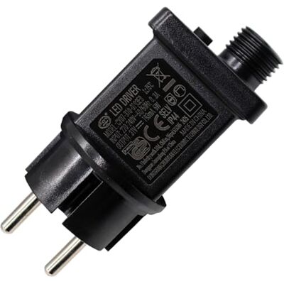 Airoads Alimentation LED 31V, transformateur LED IP44 Pilote d'adaptateur LED basse tension pour Christmas Light, String Light Airoads Alimentation LED 31V, transformateur LED IP44 Pilote d'adaptateur LED basse tension pour Christmas Light, String Light
