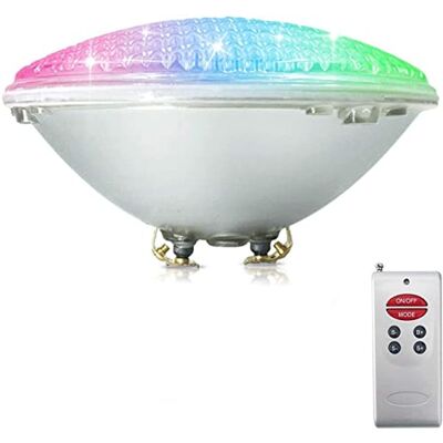 COOLWEST RGB 36W Lampe de Piscine Lumière LED PAR56 12V DC/AC, contrôle par télécommande, Etanche IP68 Éclairage sous-marin COOLWEST RGB 36W Lampe de Piscine Lumière LED PAR56 12V DC/AC, contrôle par télécommande, Etanche IP68 Éclairage sous-marin