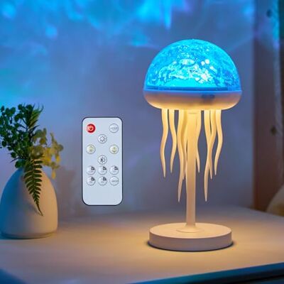 CIOXSOIO Lampe méduse Lampe océan Veilleuse Ciel étoilé Projecteur Galaxy 7 couleurs Avec télécommande Rechargeable Décoration de Noël CIOXSOIO Lampe méduse Lampe océan Veilleuse Ciel étoilé Projecteur Galaxy 7 couleurs Avec télécommande Rechargeable Décoration de Noël