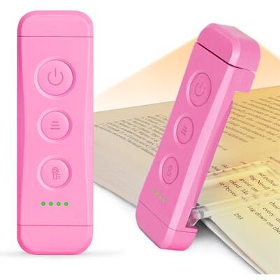 Glocusent Lampe de Lecture Rechargeable, Lampe pour Lire Dans le Lit, 3 Couleurs Chaudes X 5 Réglages de Luminosité, Compacte et Durable, Cadeau pour les Liseusurs Enfants Glocusent Lampe de Lecture Rechargeable, Lampe pour Lire Dans le Lit, 3 Couleurs Chaudes X 5 Réglages de Luminosité, Compacte et Durable, Cadeau pour les Liseusurs Enfants