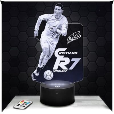 Lampephoto.fr C. Ronaldo Real M Lampe 3D Décoration Collection Footballeur Idée Cadeau pour Homme et Femme C. Ronaldo Real M Veilleuse Décoration de chambre, Noël original, idée cadeau pour homme et Lampephoto.fr C. Ronaldo Real M Lampe 3D Décoration Collection Footballeur Idée Cadeau pour Homme et Femme C. Ronaldo Real M Veilleuse Décoration de chambre, Noël original, idée cadeau pour homme et