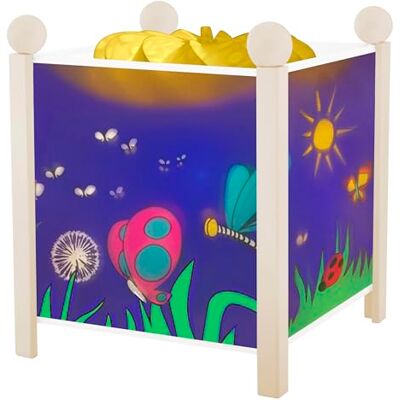 Trousselier Les Papillons Veilleuse Lanterne Magique Idéal Cadeau Enfant Dessin animé Lumière rassurante Couleur Bois Blanc Ampoule 12V 10W inclue Prise Elec. EU Trousselier Les Papillons Veilleuse Lanterne Magique Idéal Cadeau Enfant Dessin animé Lumière rassurante Couleur Bois Blanc Ampoule 12V 10W inclue Prise Elec. EU