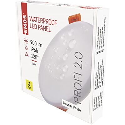 EMOS Spot de plafond rond 125 mm Blanc neutre 11 W EMOS Spot de plafond rond 125 mm Blanc neutre 11 W
