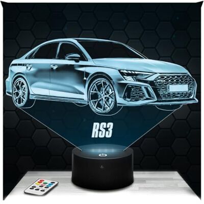 Lampephoto.fr Ampoule 3D Voiture Rs3 Deco Collection Miniature Idée Cadeau Homme Objet Voiture Rs3 Veilleuse LED Deco Chambre Idée Cadeau Homme Noël Original Lampephoto.fr Ampoule 3D Voiture Rs3 Deco Collection Miniature Idée Cadeau Homme Objet Voiture Rs3 Veilleuse LED Deco Chambre Idée Cadeau Homme Noël Original