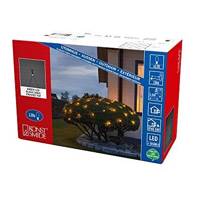 Konstsmide 3788-800 Filet Lumineux LED, Noir Konstsmide 3788-800 Filet Lumineux LED, Noir