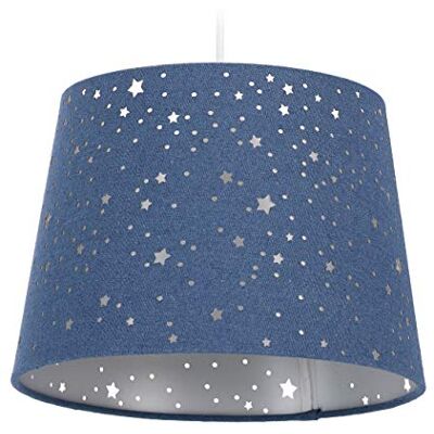 Relaxdays Lampe pour chambre d’enfants Etoiles, Abat-jour avec motif ciel étoilé, enfants,abat-jour rond, couleurs Relaxdays Lampe pour chambre d’enfants Etoiles, Abat-jour avec motif ciel étoilé, enfants,abat-jour rond, couleurs